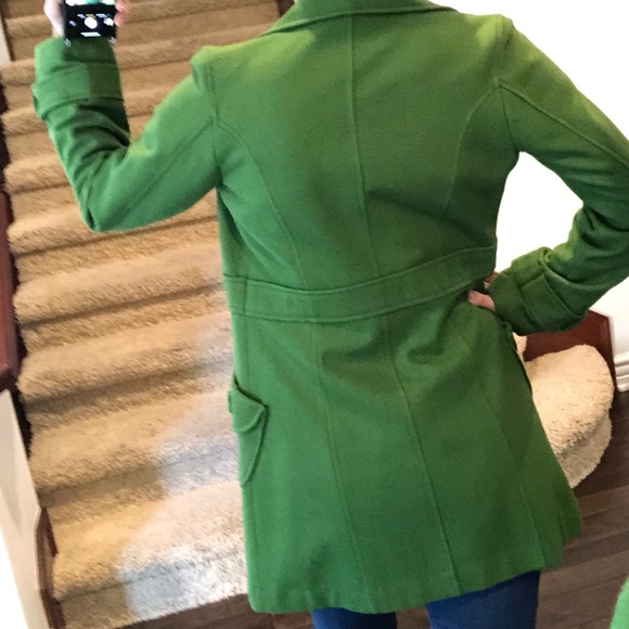 Tulle Wool Pea Coat (fits like small) - Picture 7 of 8